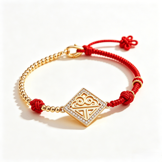Lucky Cloud Red String Protection Bracelet Spiritual Amulet | FORTUNECHOICE
